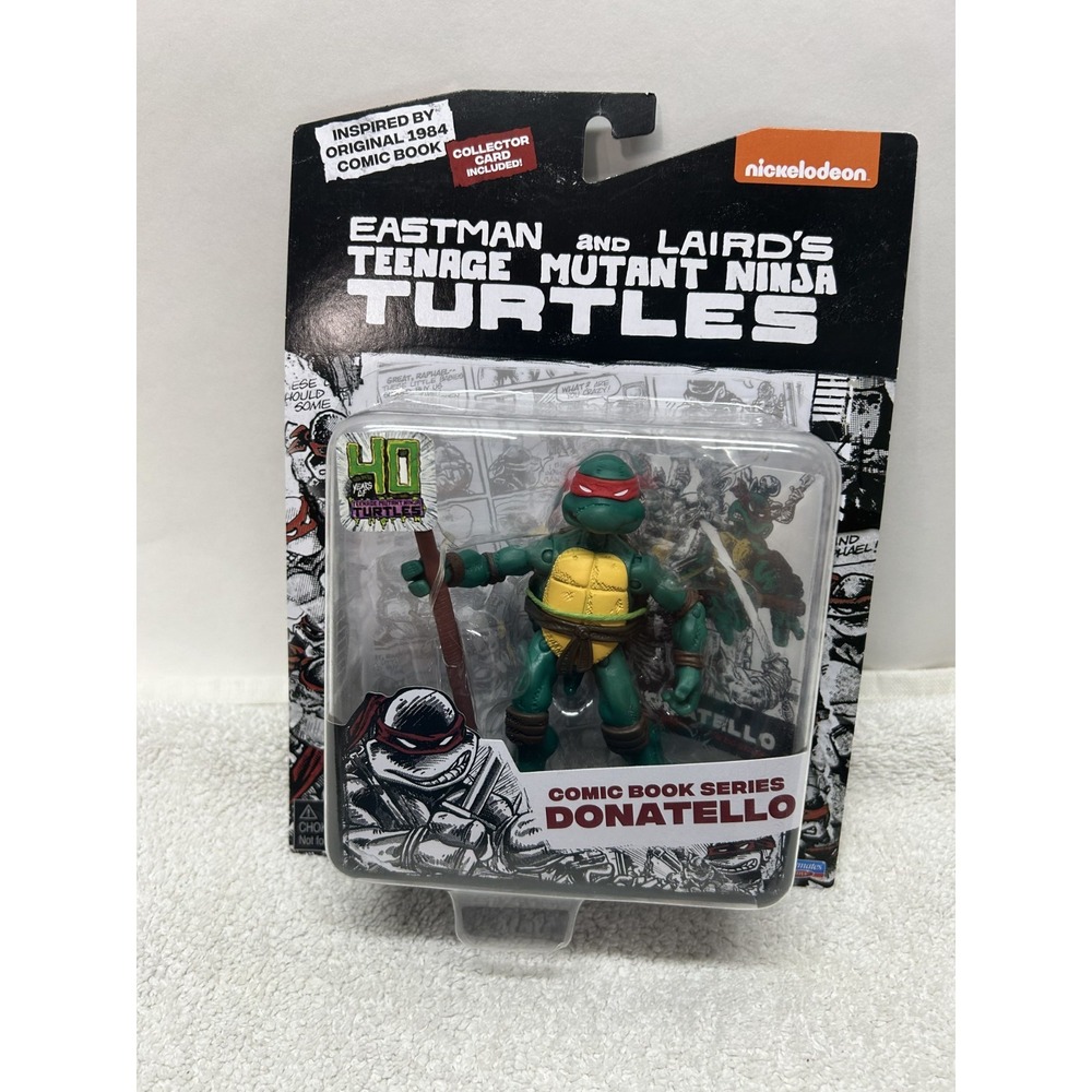 Playmates Toys TMNT Comic Book Series Donatello Action Figure